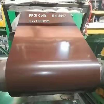 satın al Z120-Z180 Boyalı Sac Rulo RAL Renk Güçlü Korozyon Direnci Çevrimiçi üretim