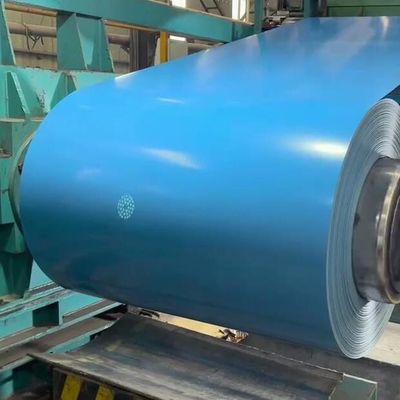 satın al Koruyucu Katmanlı Mavi Renkli Çinko Kaplı ve Boyalı Çelik Rulo online manufacture