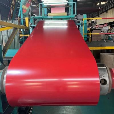 satın al PPGI Boyalı Galvanizli Çelik Rulo Kırmızı Beyaz Yeşil Renk Ral 9002 9003 Çevrimiçi üretim