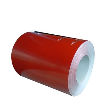 satın al 3003 H24 Yüksek Dayanıklılıklı Kırmızı Ön Boya Alüminyum Bobine ACP için online manufacture