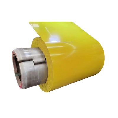PPGI Bobine 1,2 mm Kalınlığı Parlak yüzeyli Boyalı Kaplı Bobin