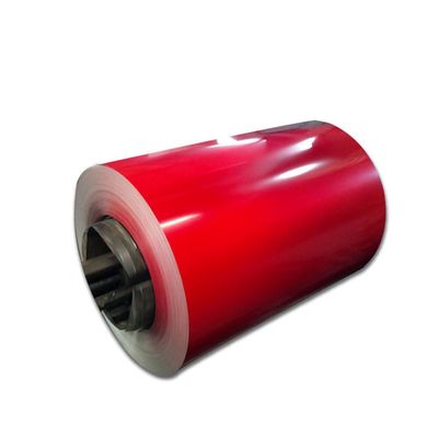 0.23x1219mm 15 / 5 um PE filmi ppgi renkli bobin renkli kaplı metal levha