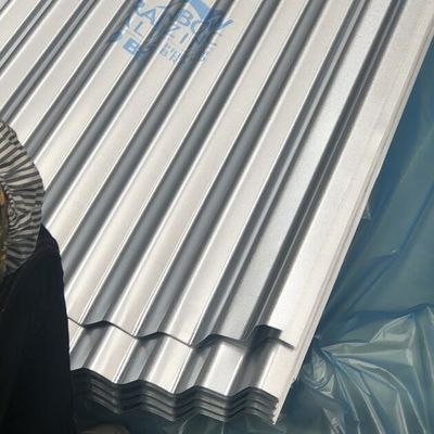 Dx51d 0.18*900*2000MM Çinko Metal Çatı Panelleri Dalga Şekli