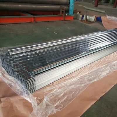 Parlak Galvanizli Çatı Kaplama Levhası Yapı Oluklu Karbon Çelik Sac