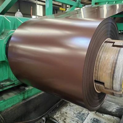 ISO9001 Renk Kaplı Çelik Rulo Ppgi Galvanizli Çelik Rulo Z40-180g / M2 Kaplama