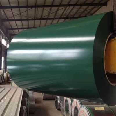 Özel JIS G3322 CGLCC ASTM A755 ID 508mm ile önceden boyanmış çelik sarmal