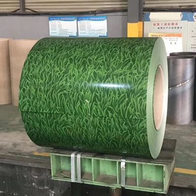 Parlak Yüzey Rengi Kaplı Çelik Rulo 5-7mikron Arka Kaplama 3-8 Ton Ağırlık