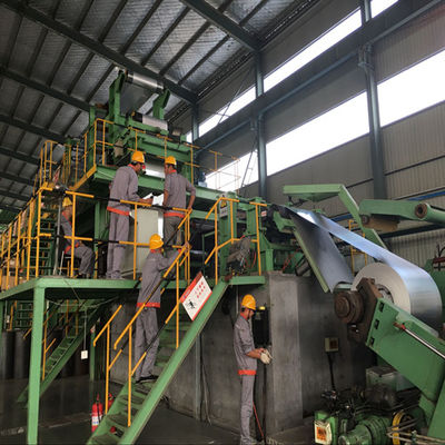 Q195 Endüstriyel uygulamalar için 30-275 g/m2'lik çinko kaplamalı galvanizli çelik sarmal