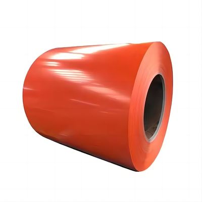 İç çapı 508mm 0.4mm Ppgi Çelik bobin Çift kaplı Dx51d Çelik bobin