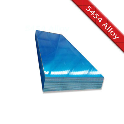 ASTM B209 AA5454 Sıvı Tankerler İçin Aynalı Bitmiş Alüminyum Plak