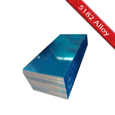5xxx 5182 H18 Alüminyum plaka ve 5182 O Alüminyum alaşımlı levha