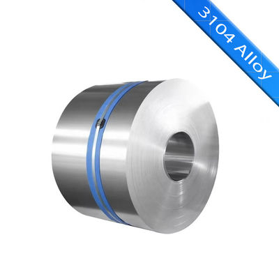 0.27mm ASTM B209 AA3104 Alaşım Alüminyum Bobin 3104 Bobin Alüminyum Stock